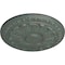 Ekena Millwork Colton Ceiling Medallion (Fits Canopies up to 4 3/4"), 15 3/4"OD x 1 1/2"P, Cloud Burst Crackle CM15CNCBC - alternate 3